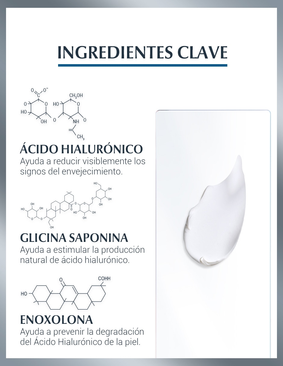 Crema facial recomendada para reafirmar de noche Hyaluron-Filler Eucerin todo tipo piel