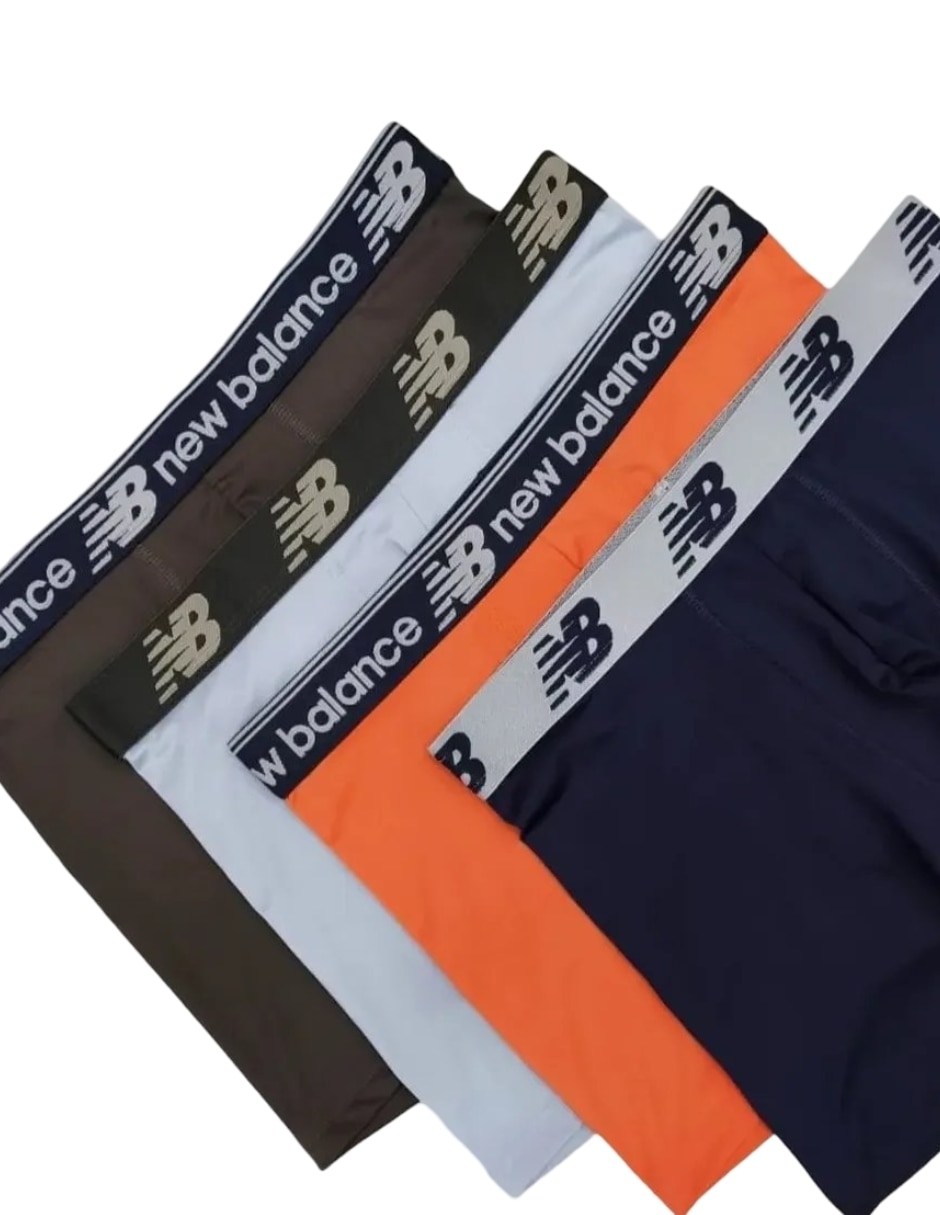Bóxer brief performance para hombre 4 piezas 4