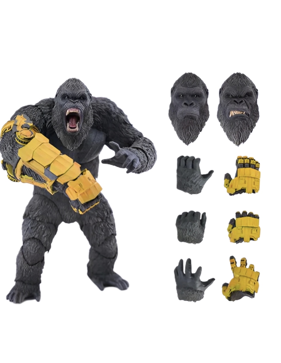 Figura de colección articulada godzilla vs kong: the new empire king kong estándar Figura de colección articulada godzilla vs kong: the new empire king kong estándar