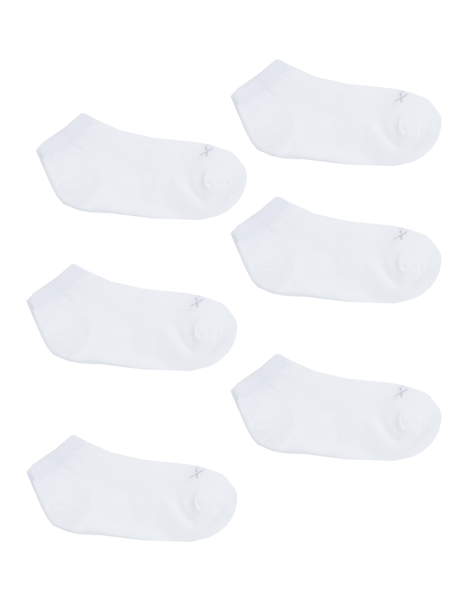 Tín corto para entrenamiento para hombre 6 pares Tín corto para entrenamiento para hombre 6 pares