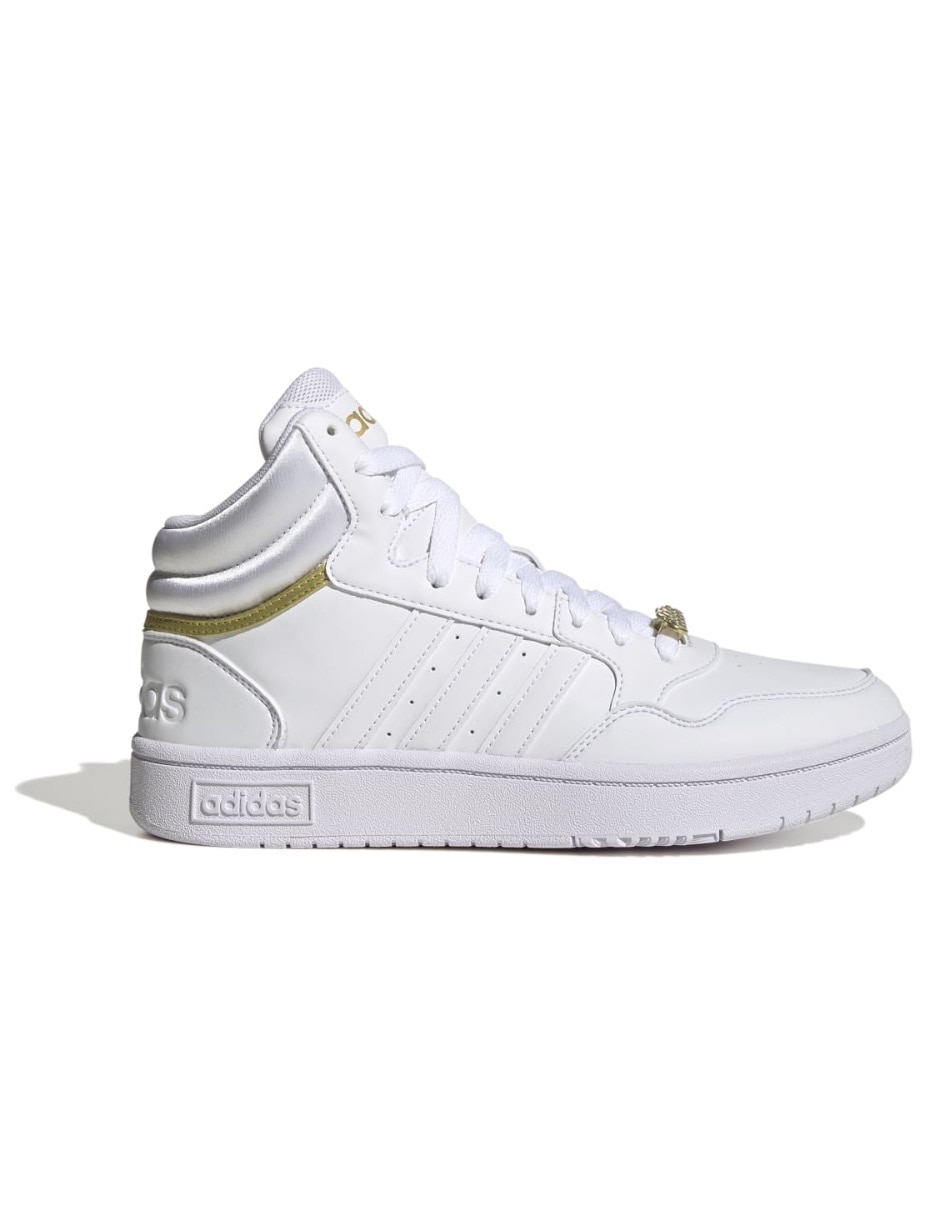 Tenis Adidas Hoops 3.0 Mid de mujer