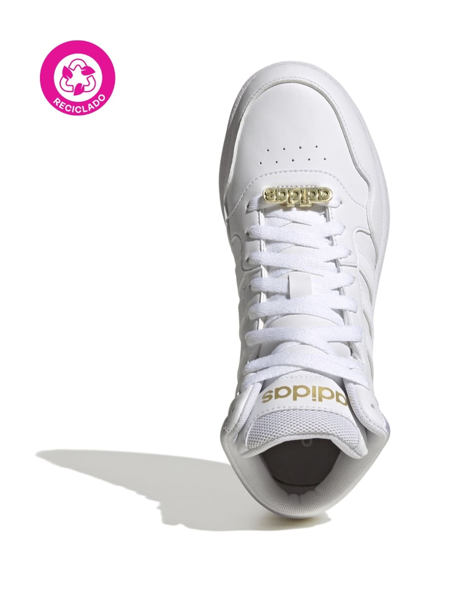 Tenis Adidas Hoops 3.0 Mid de mujer
