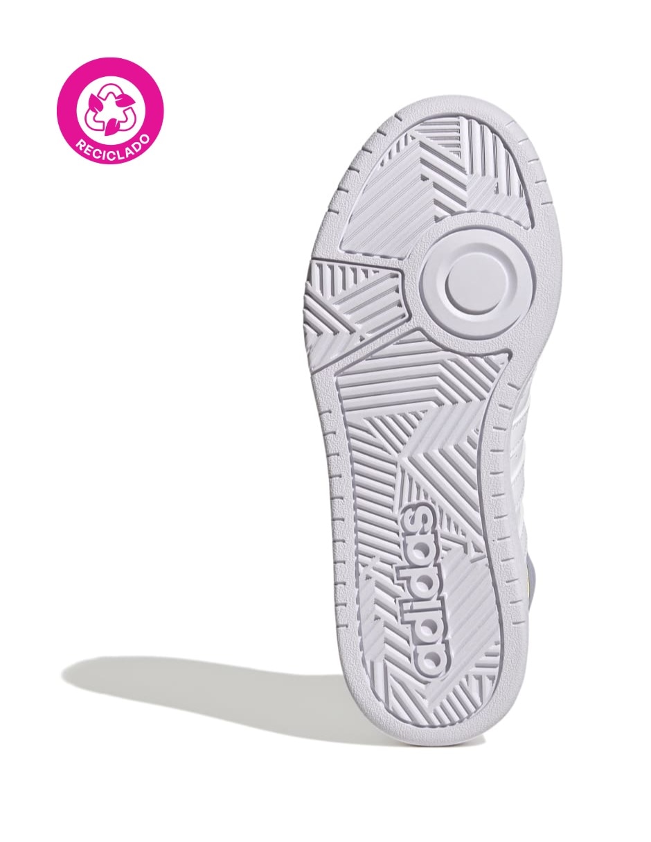 Tenis Adidas Hoops 3.0 Mid de mujer