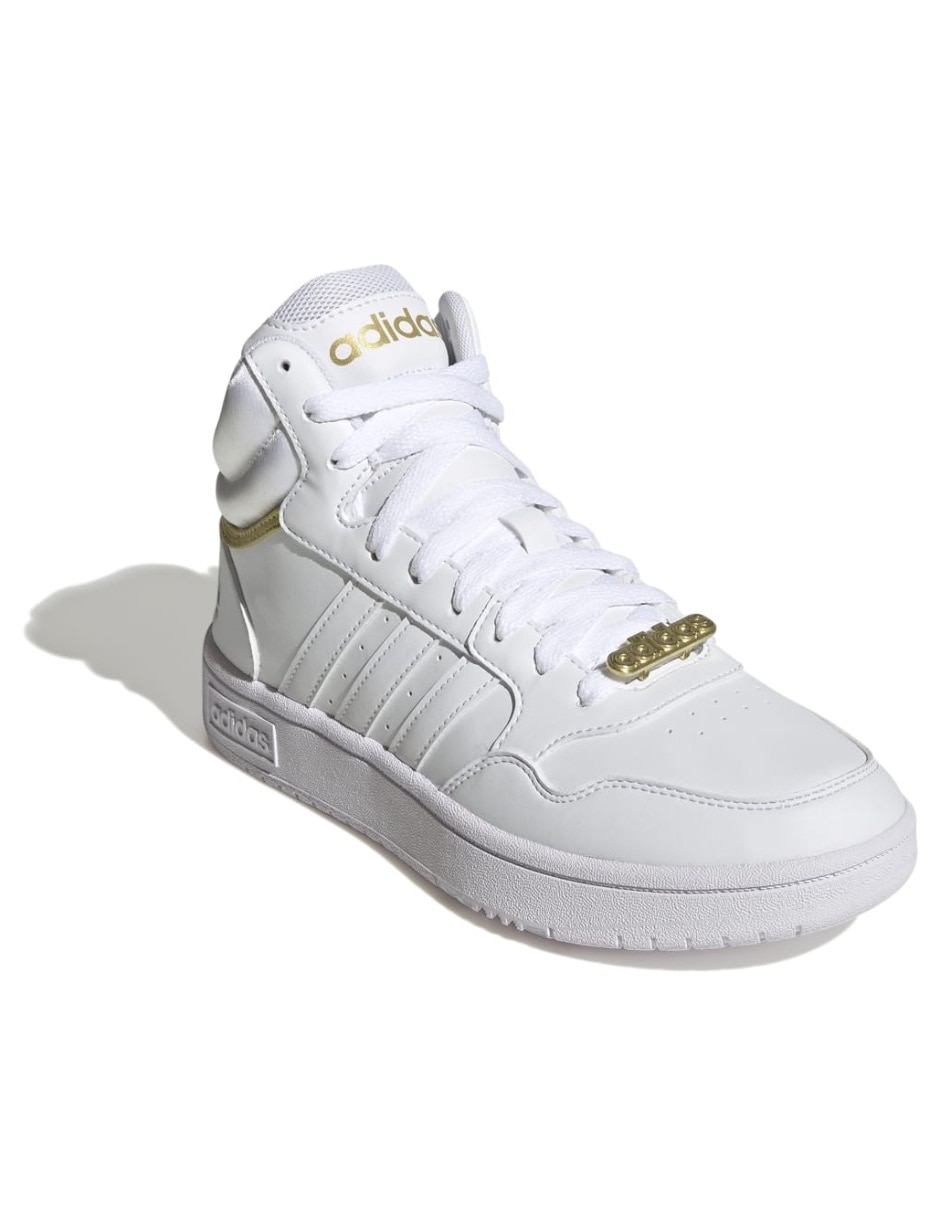Tenis Adidas Hoops 3.0 Mid de mujer