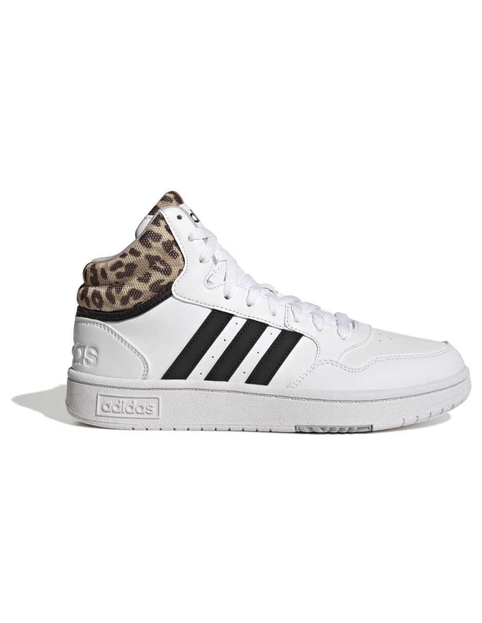 Tenis Adidas Hoops 3.0 Mid de mujer