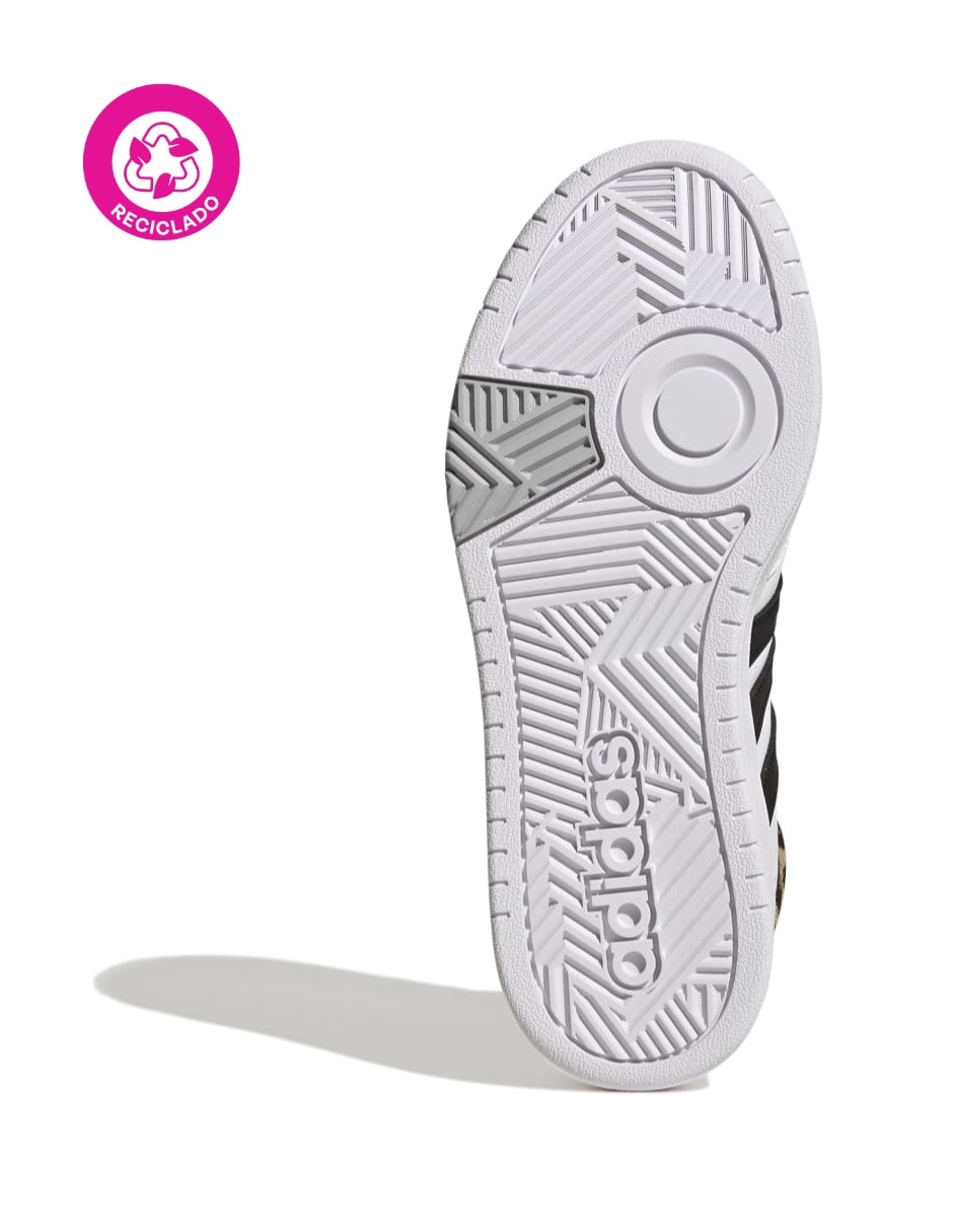 Tenis Adidas Hoops 3.0 Mid de mujer
