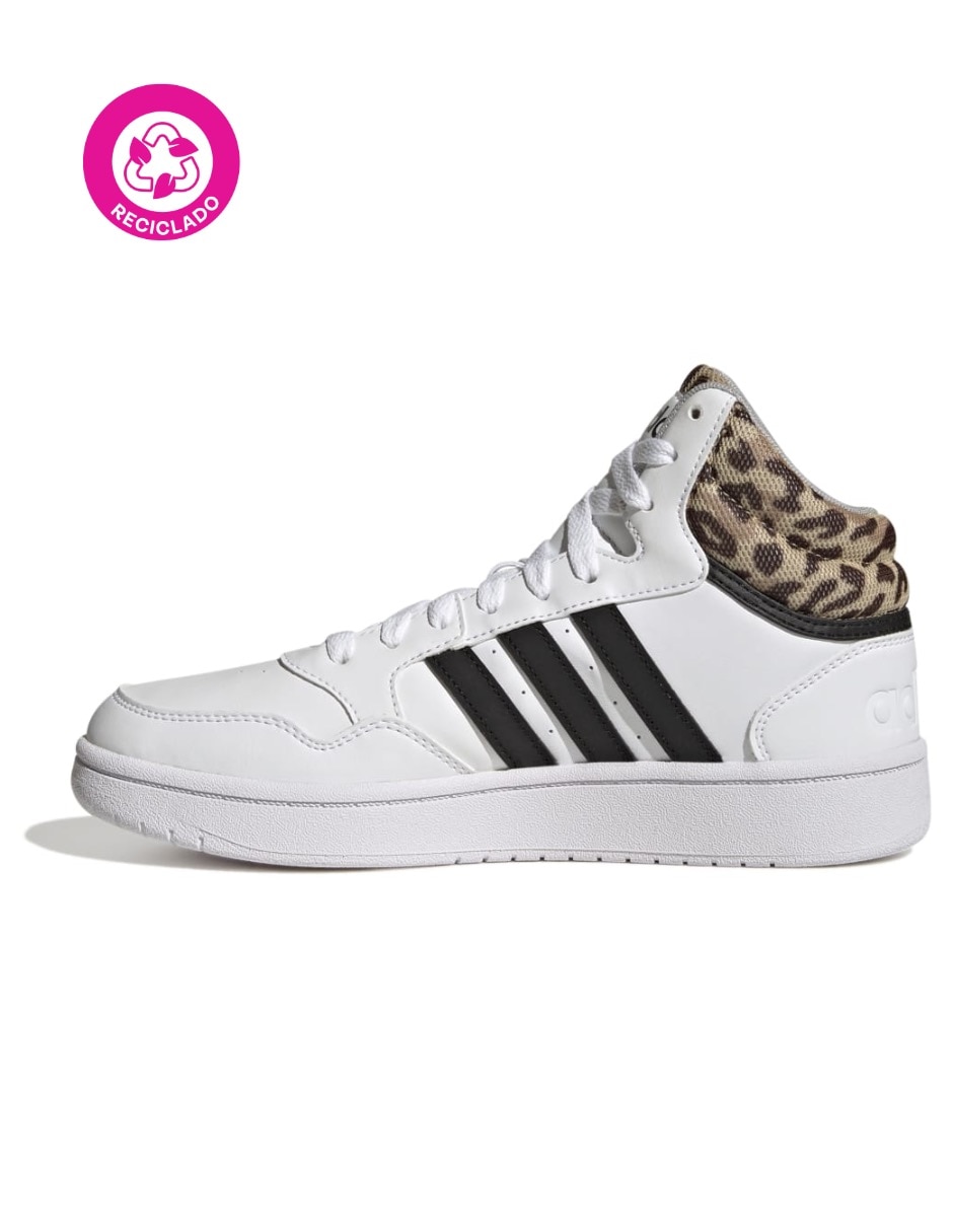 Tenis Adidas Hoops 3.0 Mid de mujer