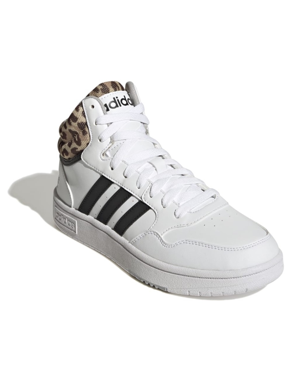Tenis Adidas Hoops 3.0 Mid de mujer