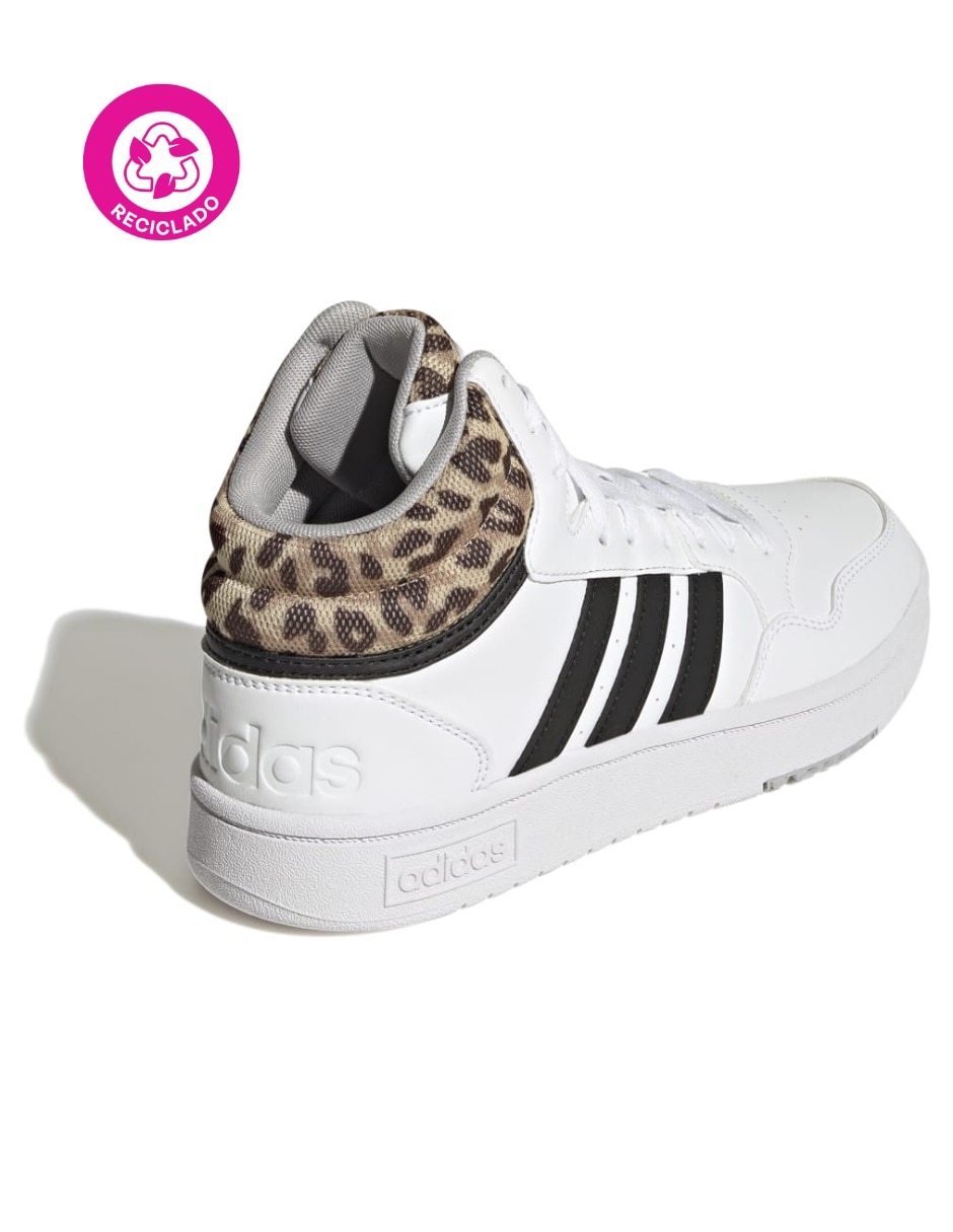 Tenis Adidas Hoops 3.0 Mid de mujer