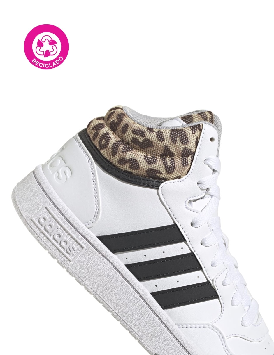 Tenis Adidas Hoops 3.0 Mid de mujer