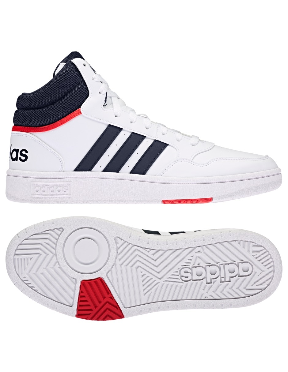 Tenis ADIDAS Hoops 3.0 mid de hombre