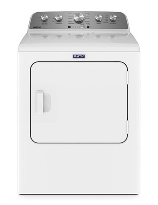 Secadora electrónica Maytag de 26 kg con 10 ciclos 7MMED5430PW