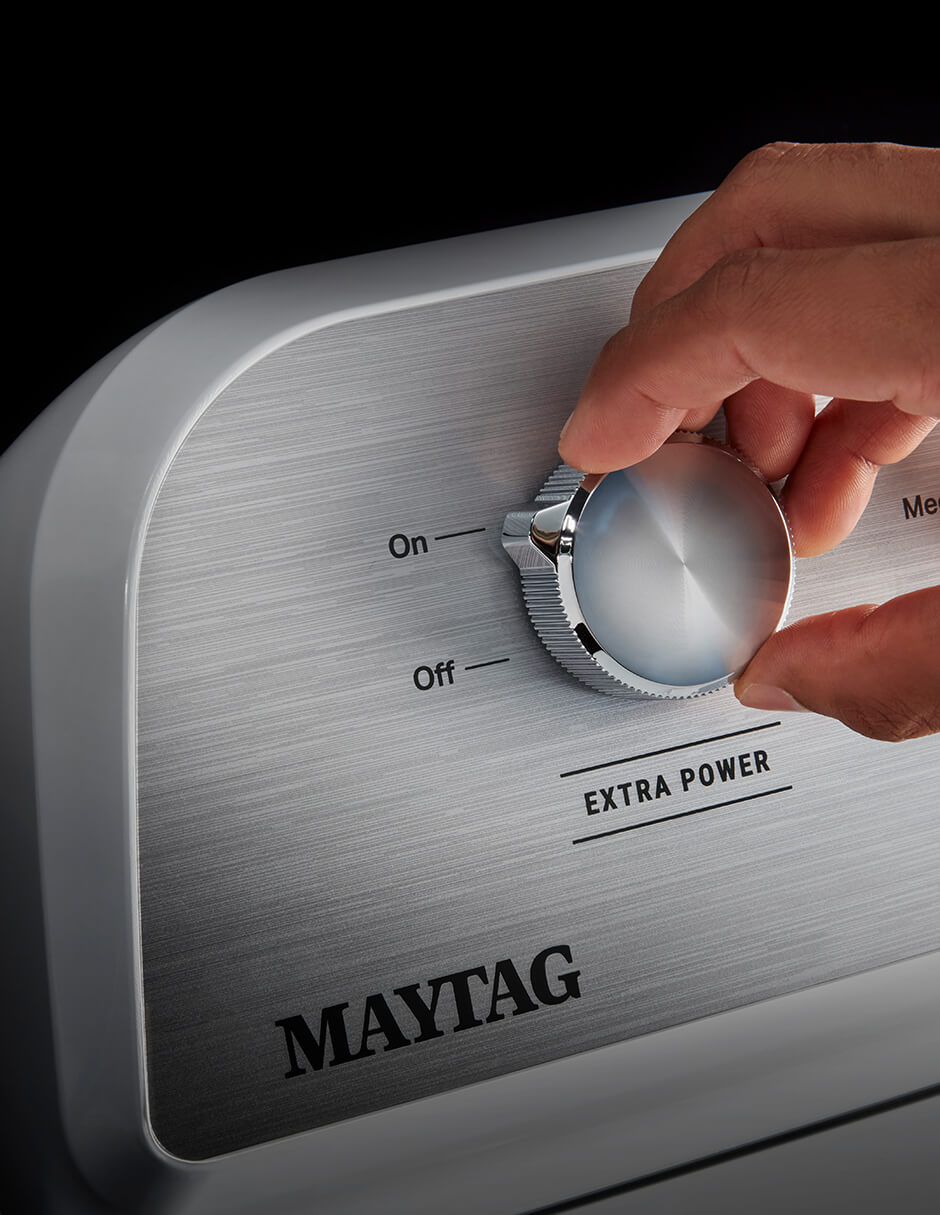 Secadora electrónica Maytag de 26 kg con 10 ciclos 7MMED5430PW