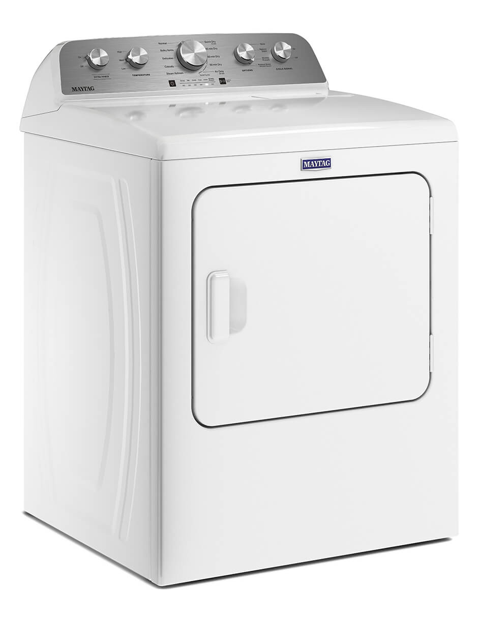 Secadora electrónica Maytag de 26 kg con 10 ciclos 7MMED5430PW
