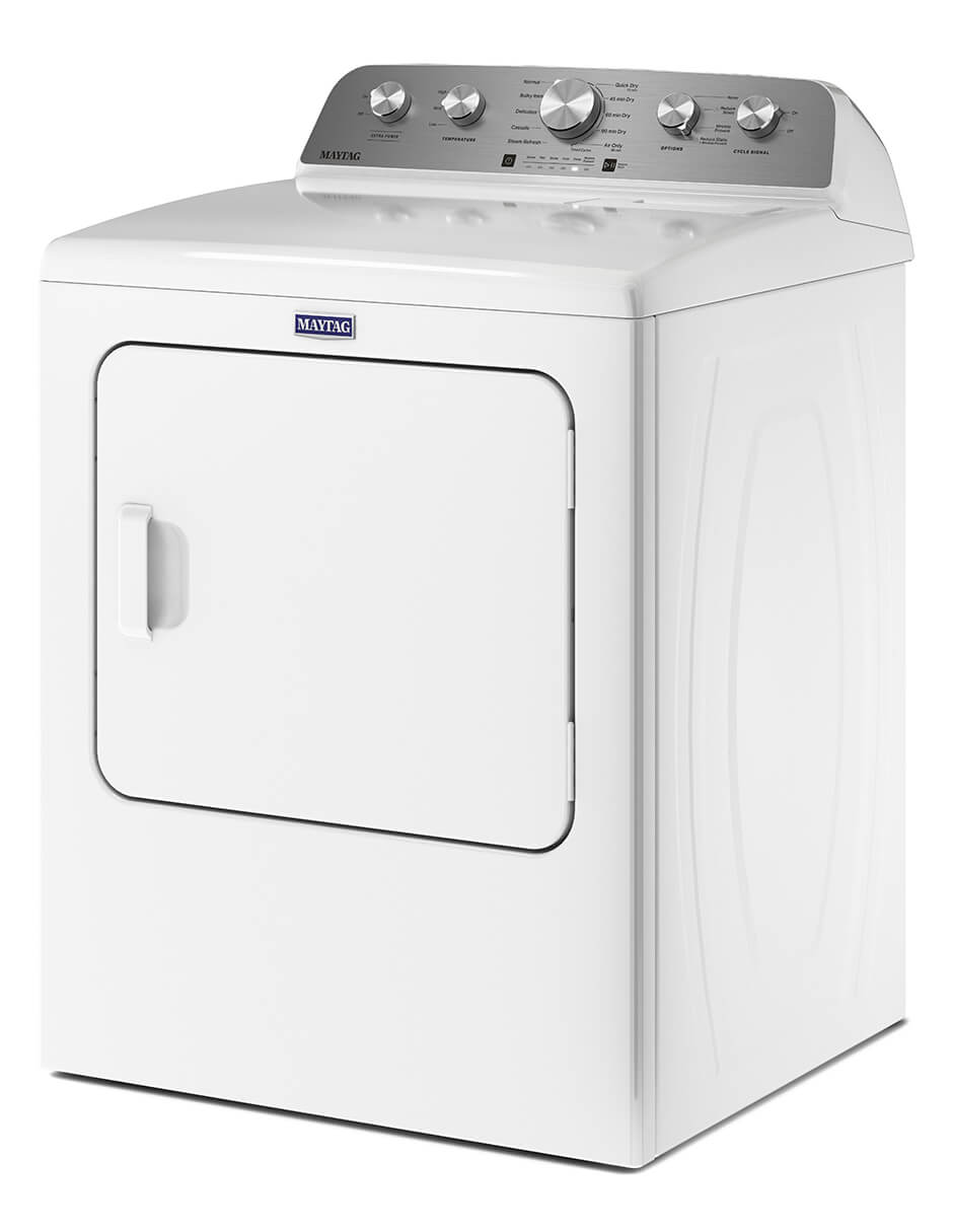 Secadora electrónica Maytag de 26 kg con 10 ciclos 7MMED5430PW