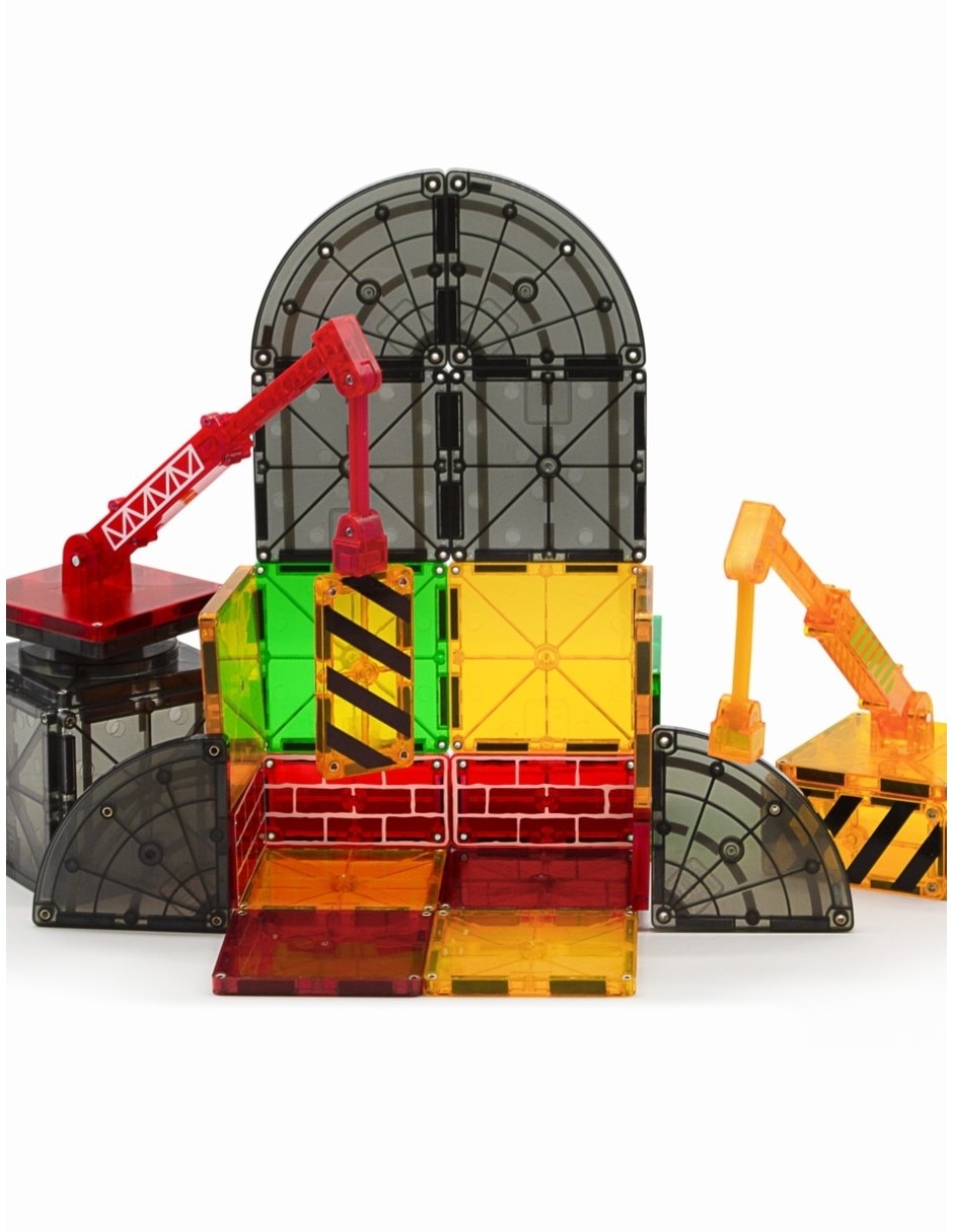 Magnatiles Magna-Tiles Construcción 21632 Clear Colors