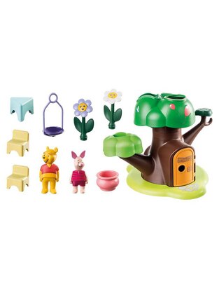 Playmobil Winnie Pooh 1.2.3 Piglet Casa del Árbol 71316 Little Expert