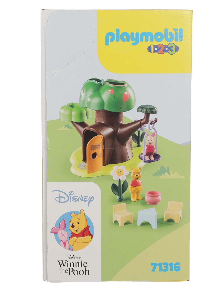 Playmobil Winnie Pooh 1.2.3 Piglet Casa del Árbol 71316 Little Expert
