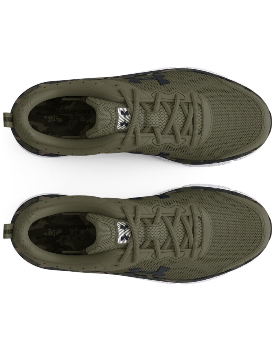 Tenis Charged Assert 10 Camo para correr de hombre 5
