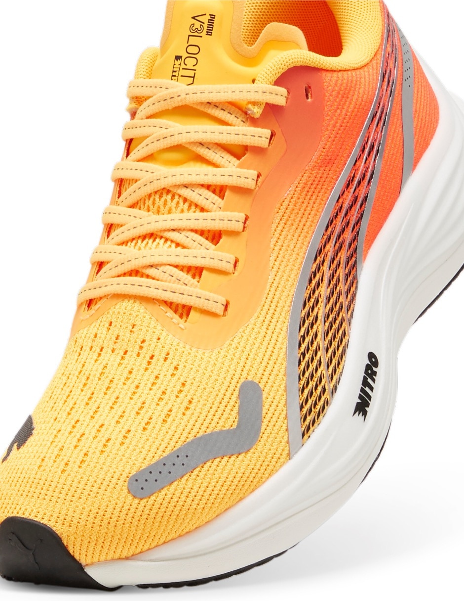 Tenis Velocity Nitro 3 Fade Wns para correr de mujer 2
