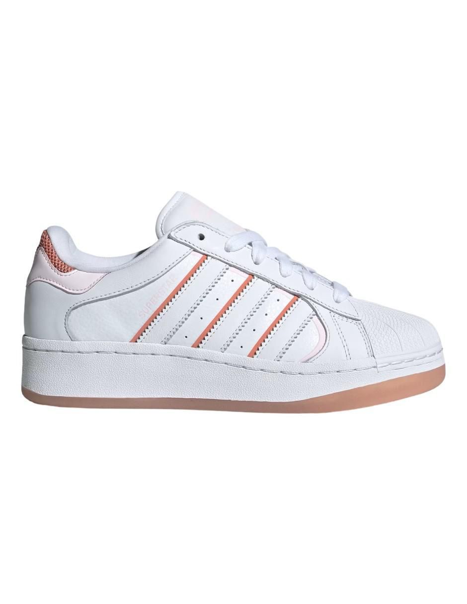 Tenis de piel Superstar Xlg de mujer