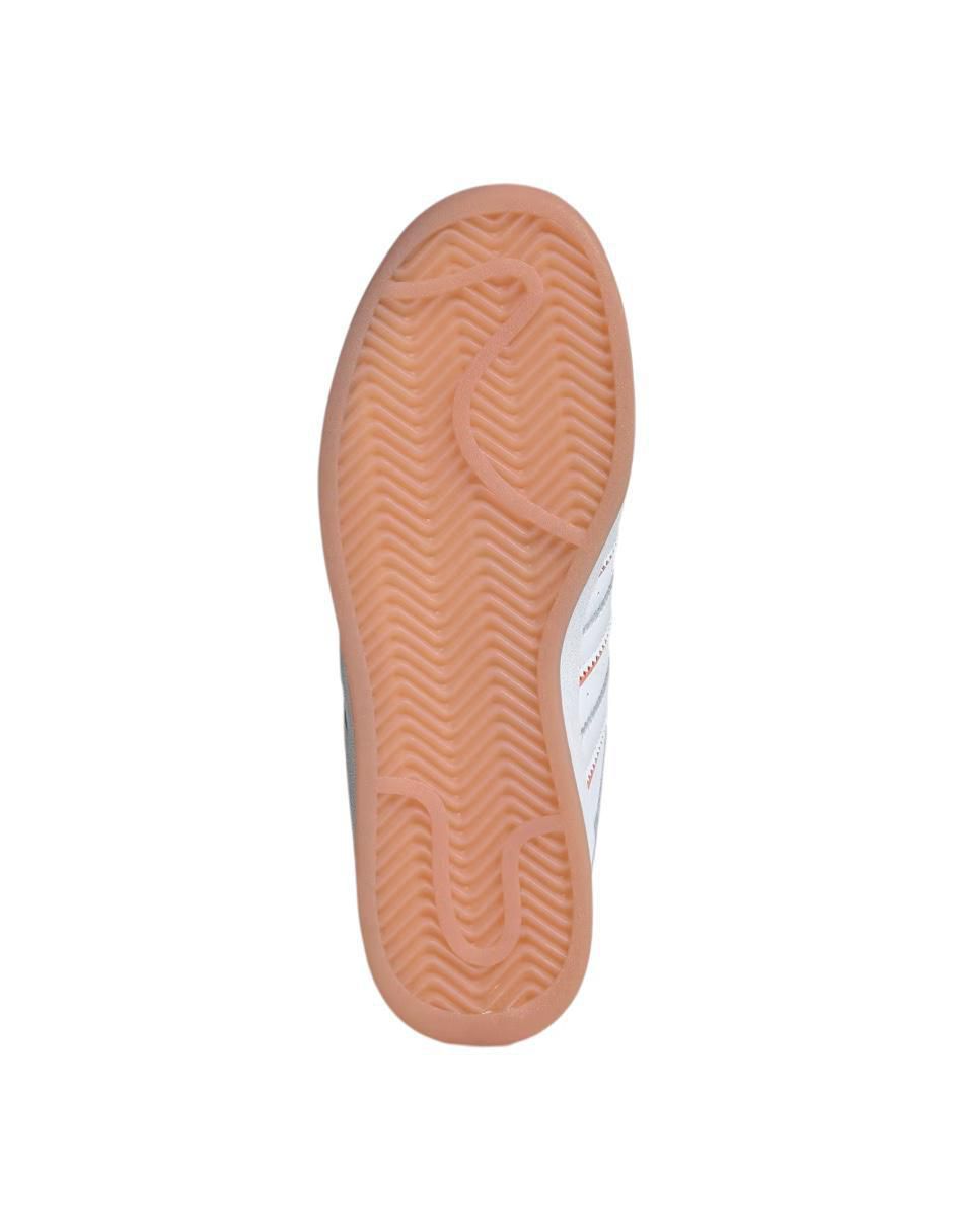Tenis de piel Superstar Xlg de mujer
