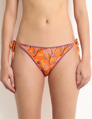 Bikini MAP estampado floral a la cadera para mujer