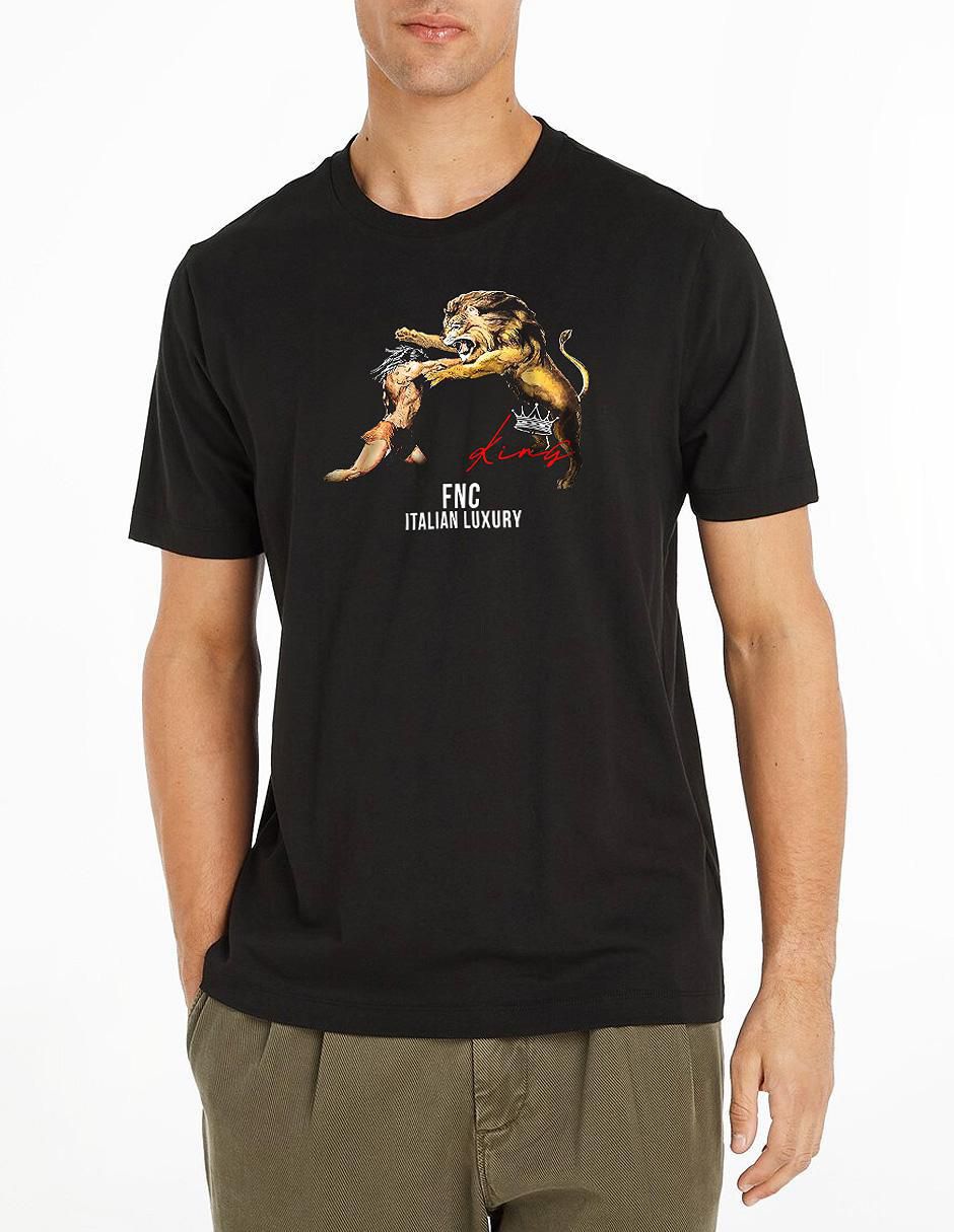 Playera Fnc Collezioni Colosseo cuello redondo para hombre