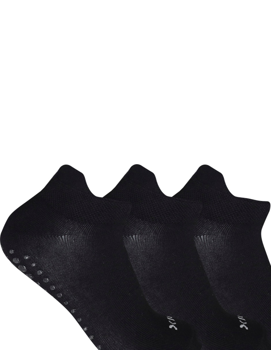 Tín antiderrapante para entrenamiento para hombre 3 pares 3