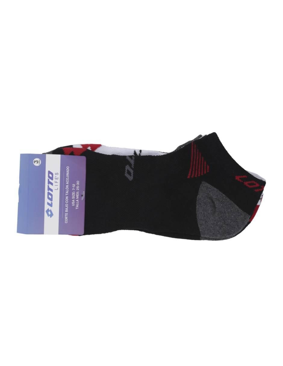 Calcetín para entrenamiento para hombre 3 pares
