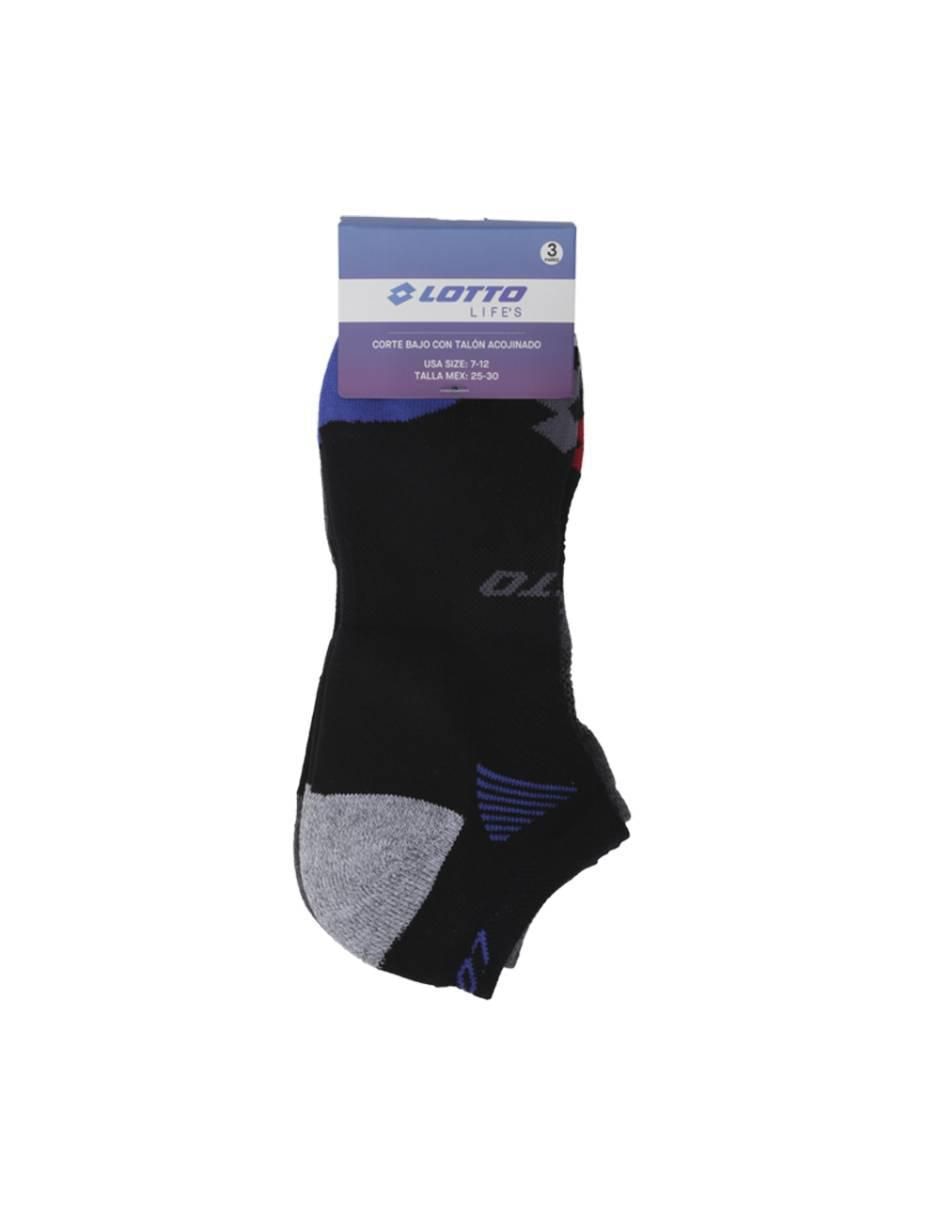 Calcetín para entrenamiento para hombre 3 pares