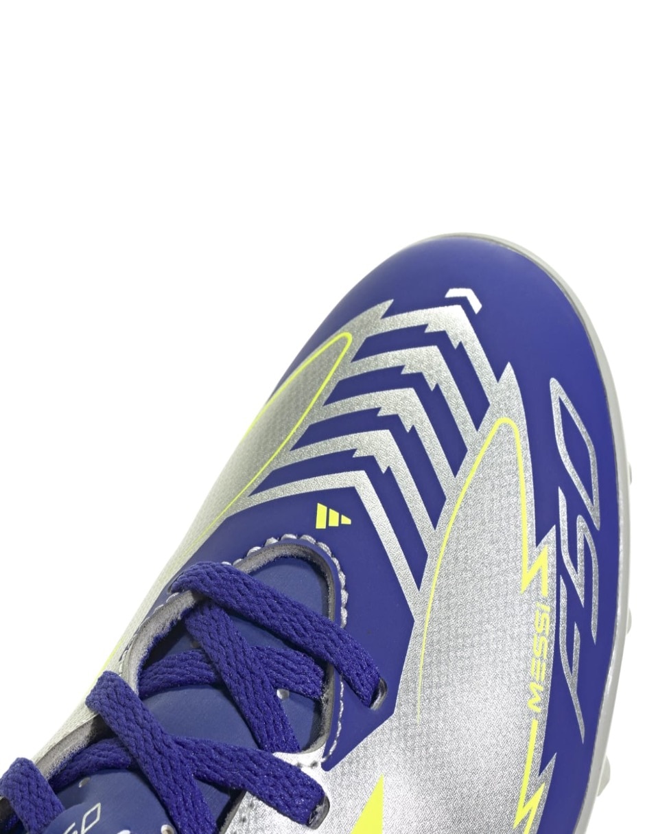 Tenis Adidas F50 Club Tf J Messi infantil unisex para fútbol