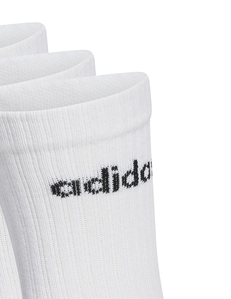 Set de calceta para entrenamiento Adidas unisex 3 pares