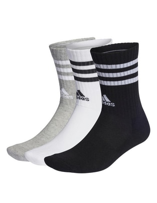 Set de calceta para entrenamiento Adidas unisex 3 pares