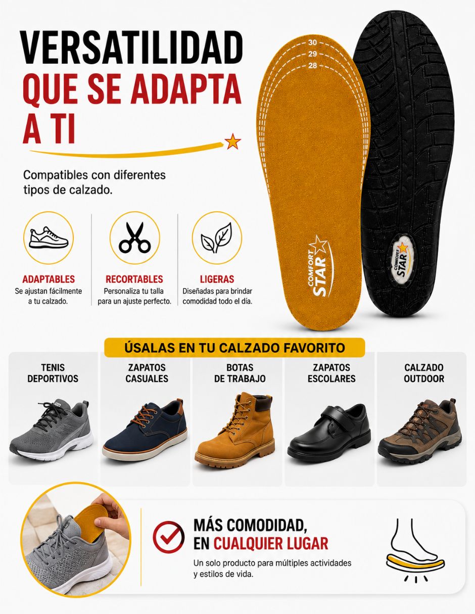 Plantilla confort de poliuretano 2