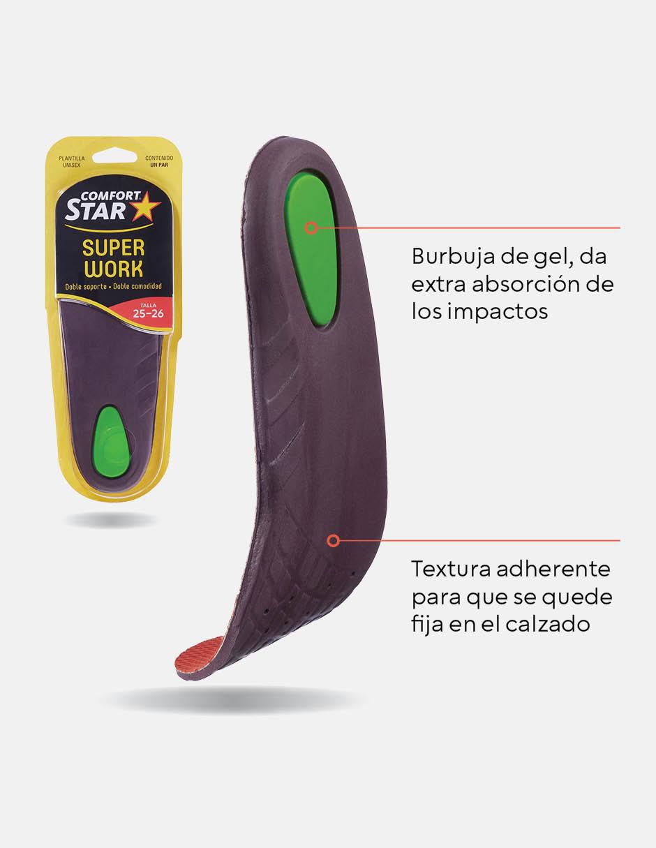 Plantilla confort star 3