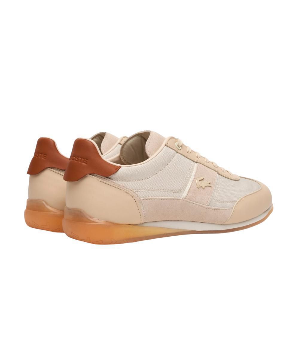 Tenis Lacoste Angular 222 4 Cma Nat/Off Wht de hombre
