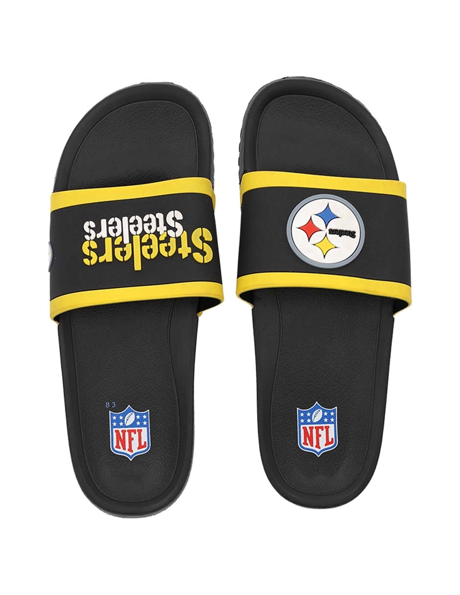Sandalia casual Nfl Pittsburgh Steelers para hombre