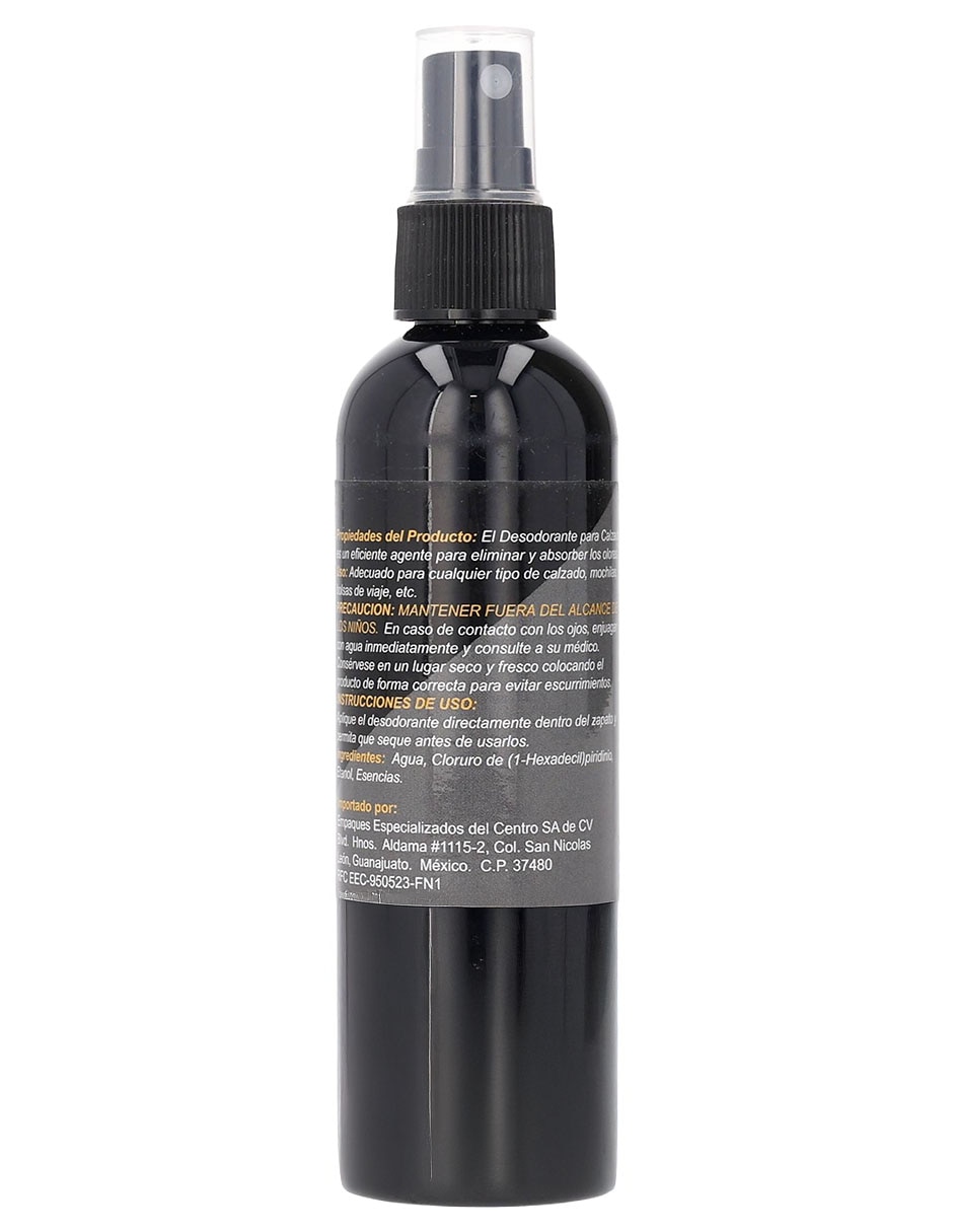 Desodorante para calzado en spray 12 hrs de protección 3