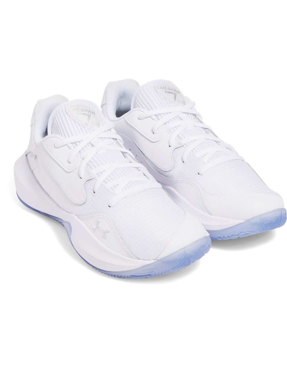 Tenis Ua Lockdown 7 Low para básquetbol de hombre 4