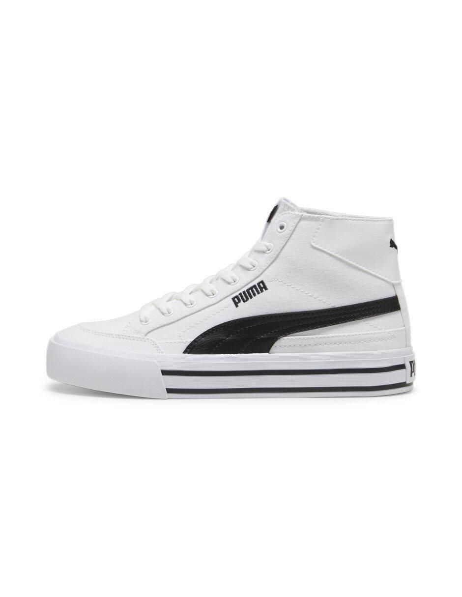 Tenis casuales Court Classic Vulc Mid adulto unisex 4