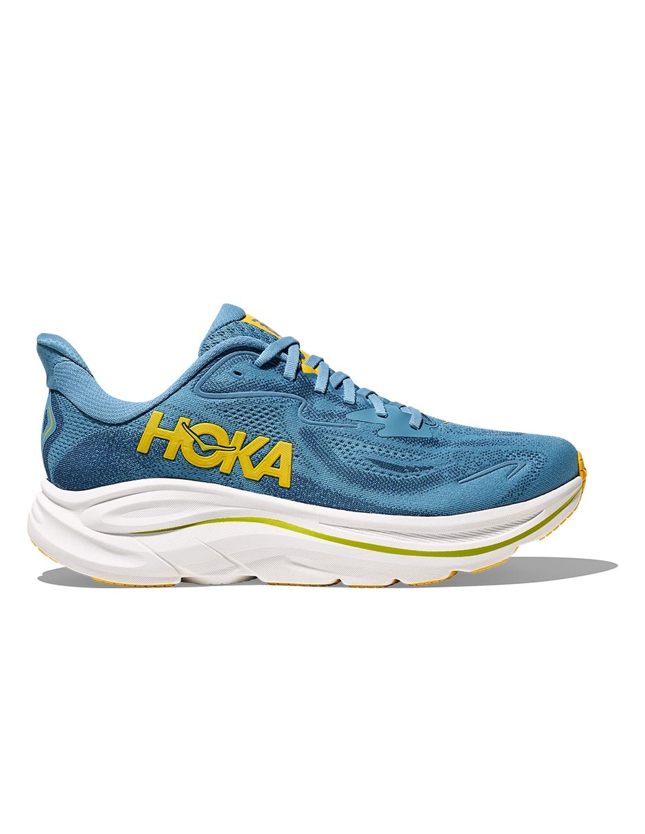Tenis Clifton 10 para correr Hoka de hombre