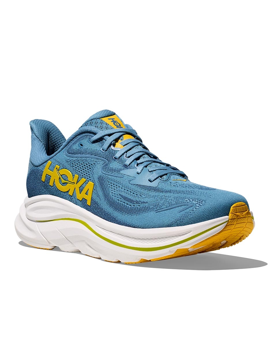 Tenis Clifton 10 para correr Hoka de hombre