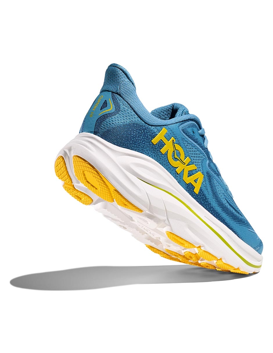 Tenis Clifton 10 para correr Hoka de hombre