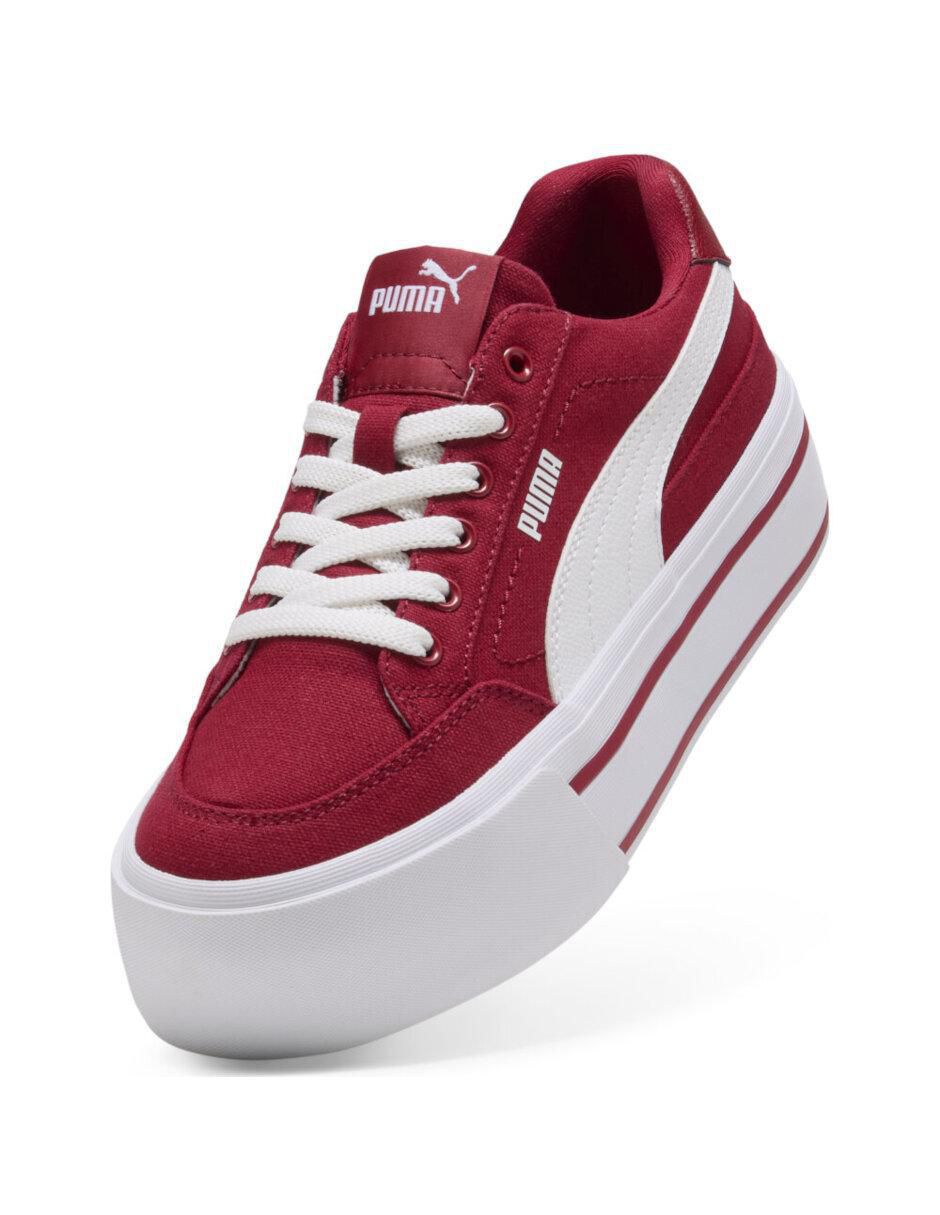 Tenis casuales Court Classic Vulc FS Platform de mujer