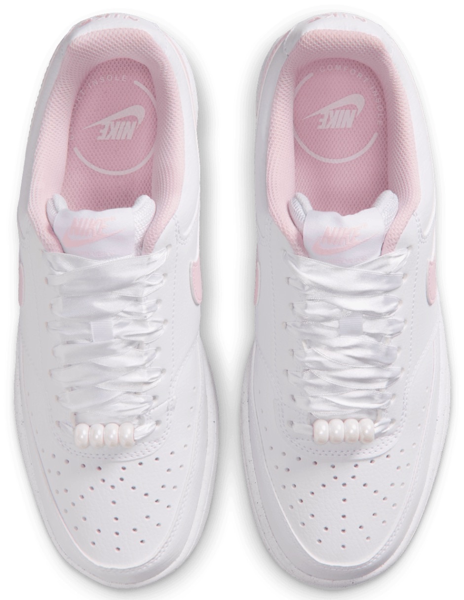Tenis  Nike court vision lo le de mujer