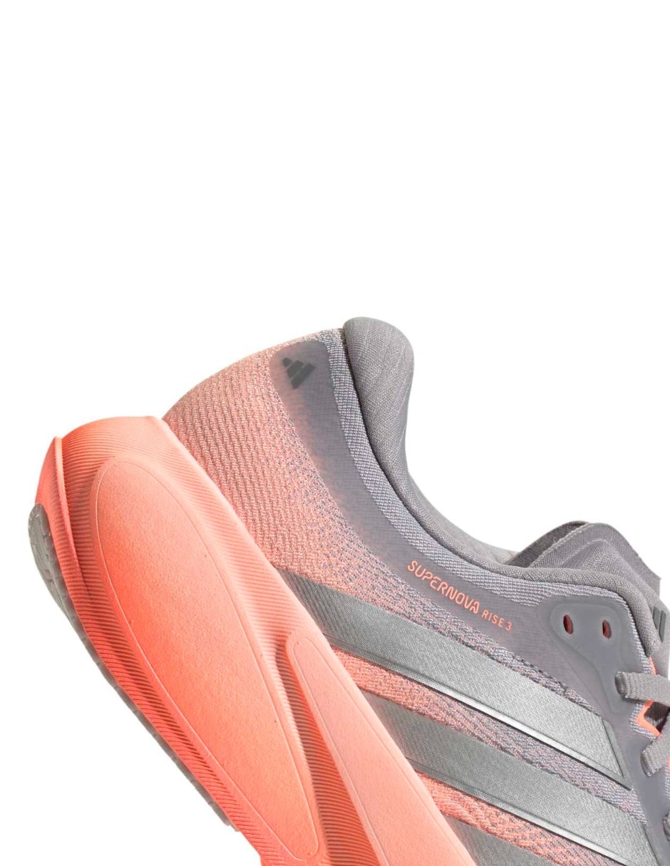 Tenis Supernova Rise para correr Adidas de mujer