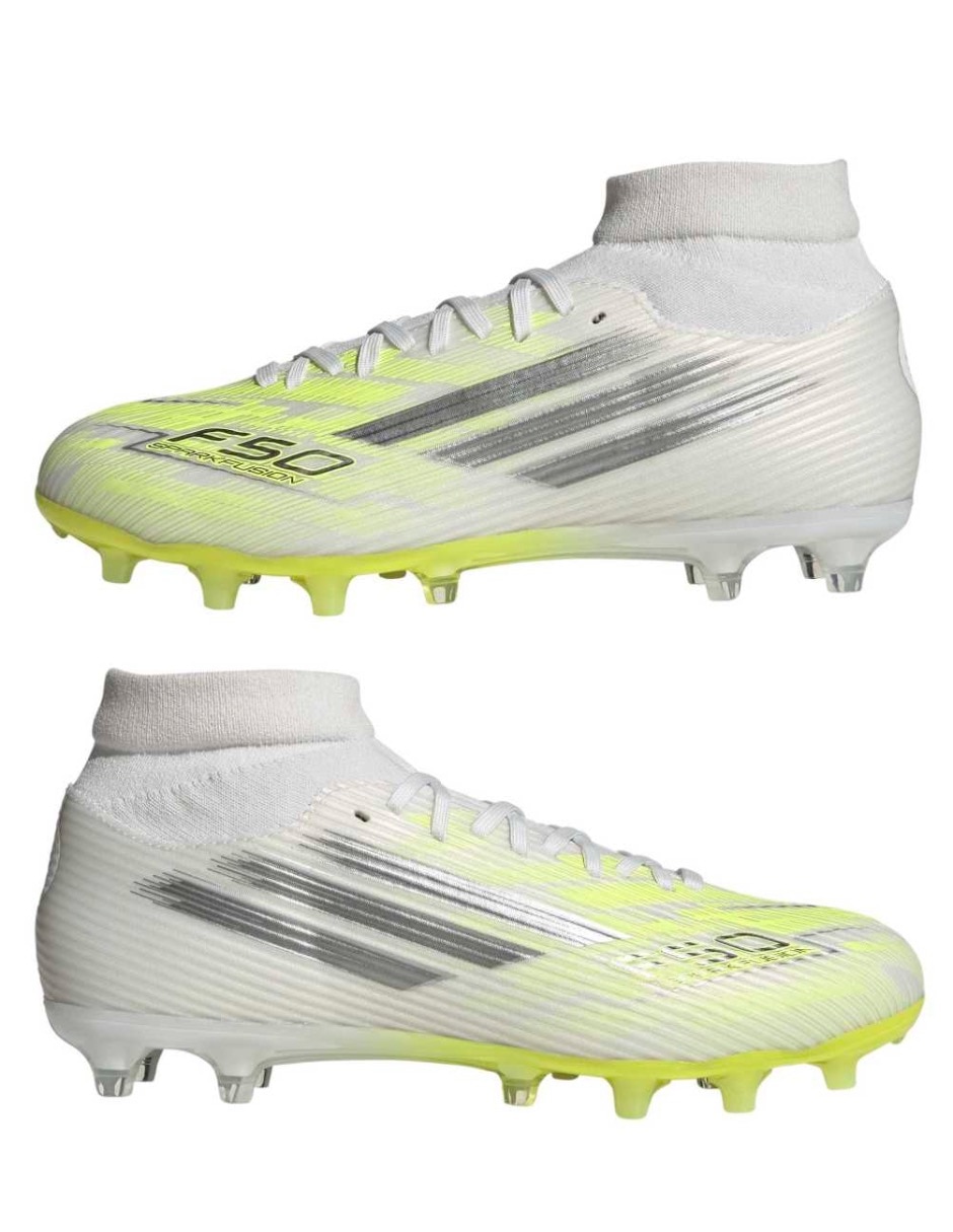 Tenis F50 Sparkfusion League FG/AG para fútbol Adidas de mujer