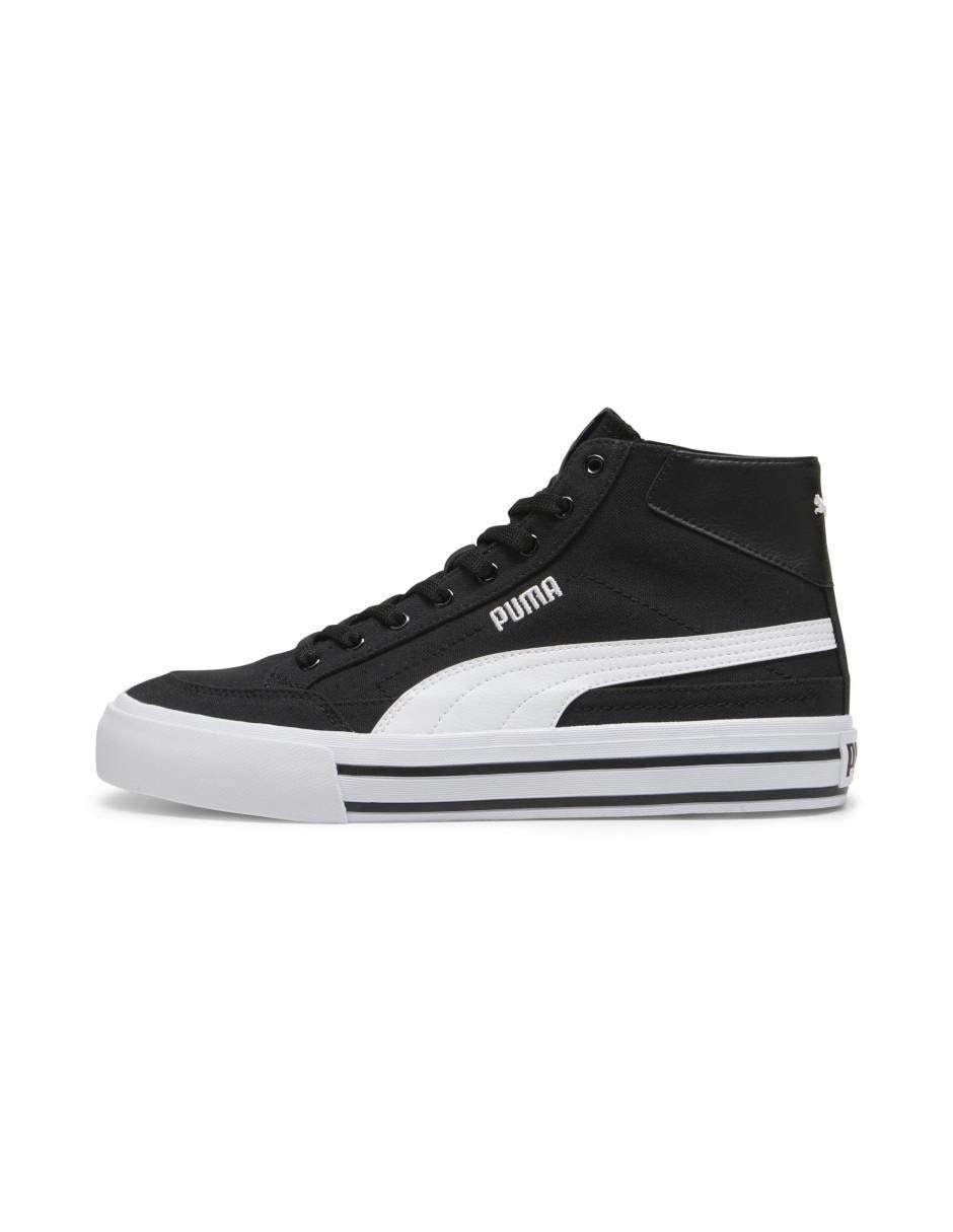 Tenis Puma Court Classic Vulc Mid de mujer