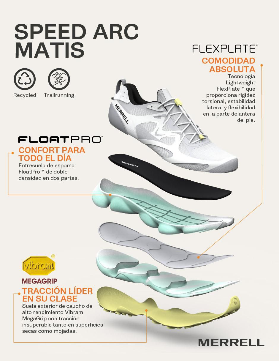 Tenis Speed Arc Matis de hombre para hiking 4